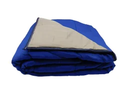 Mortreux Couette ultra légère Bleu foncé / Taupe - 2 personnes 220x240 - 14032-2