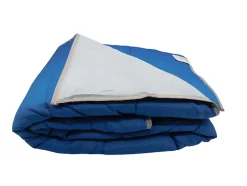 Mortreux Couette ultra légère Bleu Pétrole / Bleu ciel - 2personnes 220x240 - 14032-6