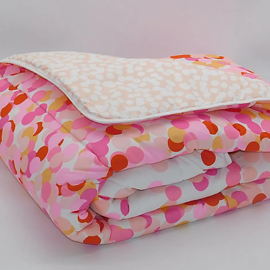Mortreux Couette Ultra Légère Imprimée Confetti/pois - 1 Personne 140x200 - 10549