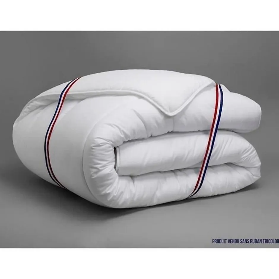 Dodo Couette Victoria 220x240 cm - - temperée - garnissage 100% Polyester - 2 personnes - blanc