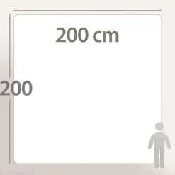 Linnea Couette 200x200 cm été FINLANDE garnissage naturel duvet de canard 180g/m2 Outlet