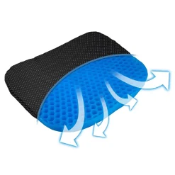 Aidapt Coussin de soutien en gel frais - VM937A - housse antidérapante, Utilisation en voyage, bureau Outlet