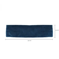 Vivezen Coussin, tour de cou chauffant 50 x 12 cm - Bleu -