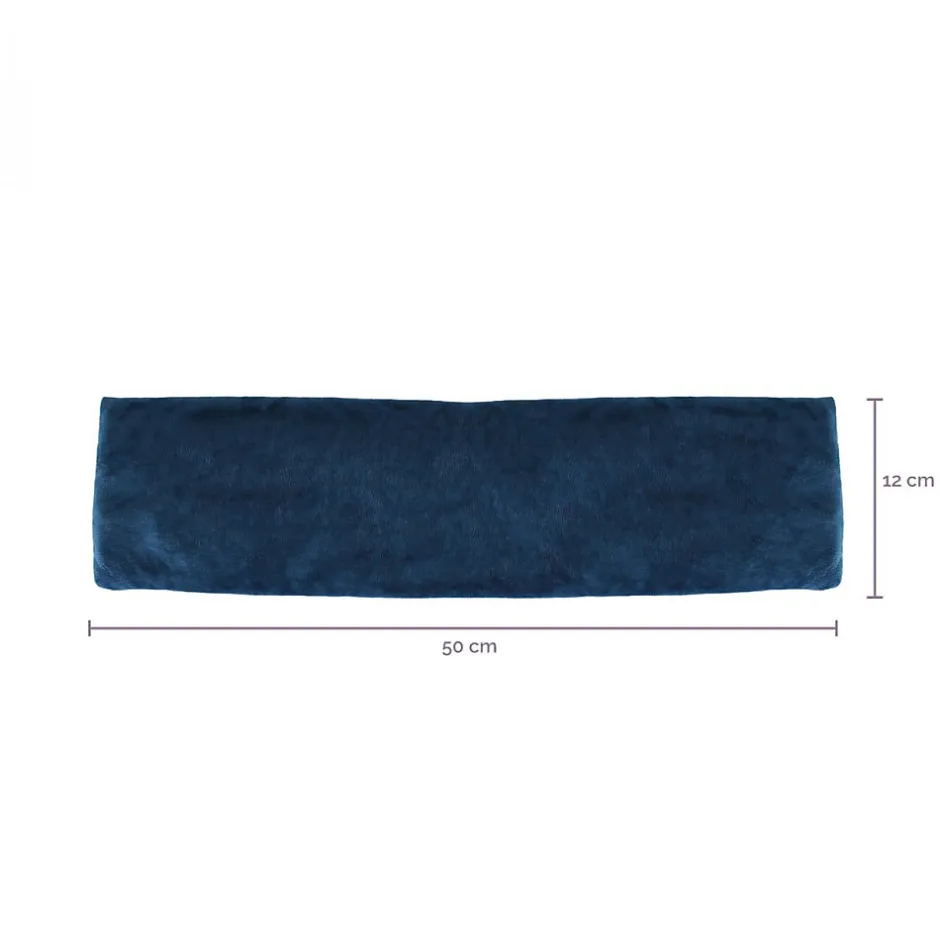 Vivezen Coussin, tour de cou chauffant 50 x 12 cm - Bleu -