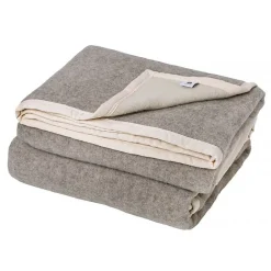 Toison d'Or Couverture 100% Pure Laine Vierge "Pastorale" 500 gr/m² - 220 x 240 cm Sale