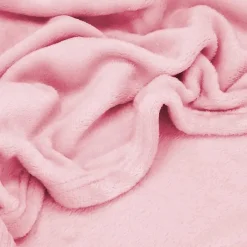 Springos Couverture - - Douillette 150x200 cm - Polyester 100% - Rose - 350 g/m²