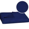 Springos Couverture - - 200x220 cm - Bleu royal - 100% polyester - Douce et chaude