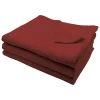Toison d'Or Couverture en polaire confort (240x300 cm - Terracotta)