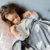 Kindsgut Couverture enfant nuages 100 x 80 cm Clearance