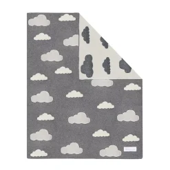 Kindsgut Couverture enfant nuages 100 x 80 cm Clearance