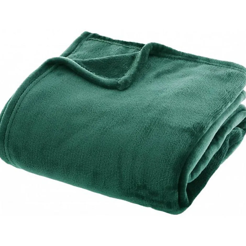 Atmosphera Couverture flanelle 180 x 230 cm - Cèdre New