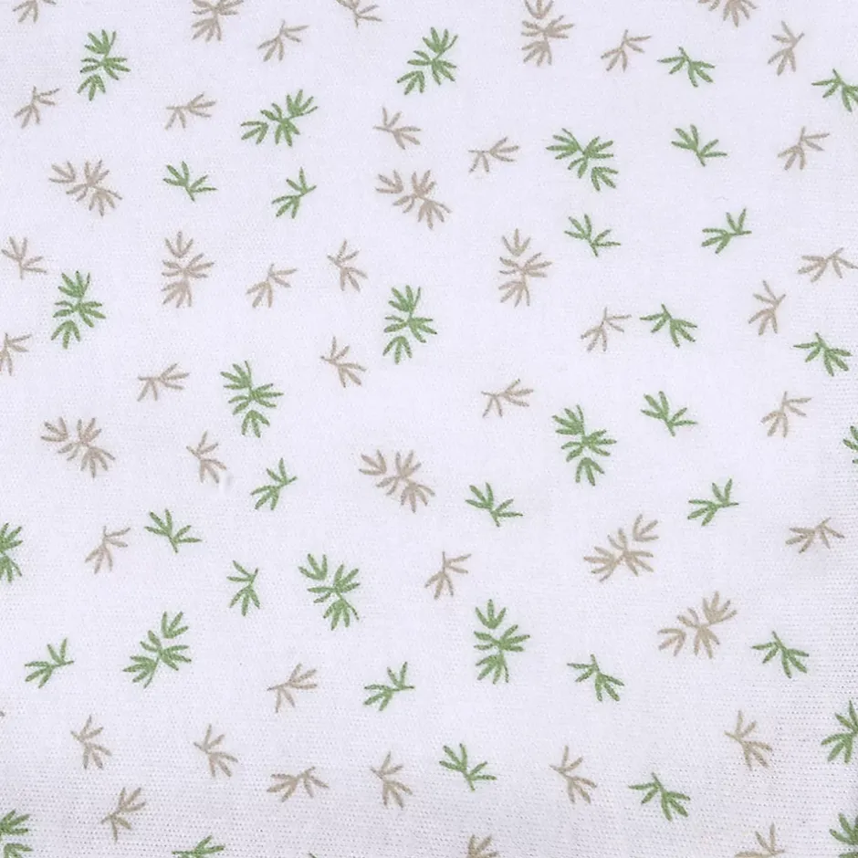 Bébé Douceur Couverture nature en coton bio (75x75 cm - Blanc) Online