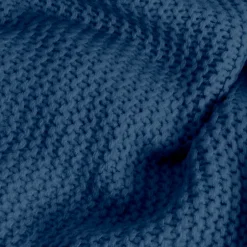 Sacasa Couverture plaid bleu saphir 130x170cm TRICOVA -