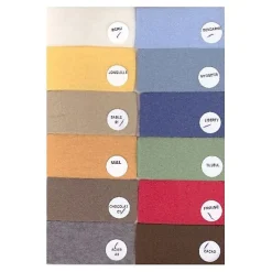 Poyet Motte Couverture polaire 240 x 260 cm "Grande largeur" prune