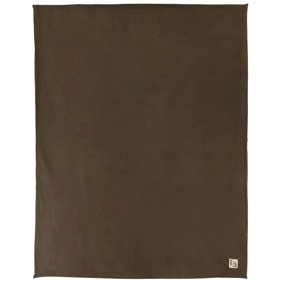 Linnea Couverture polaire luxe 180x220 cm 100% polyester 430g/m2 NARVIK Marron Chocolat Sale