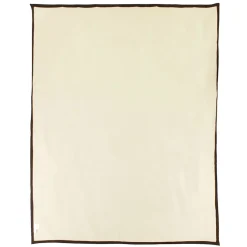 Linnea Couverture polaire luxe 180x220 cm 100% polyester 430g/m2 NARVIK Marron Chocolat Sale