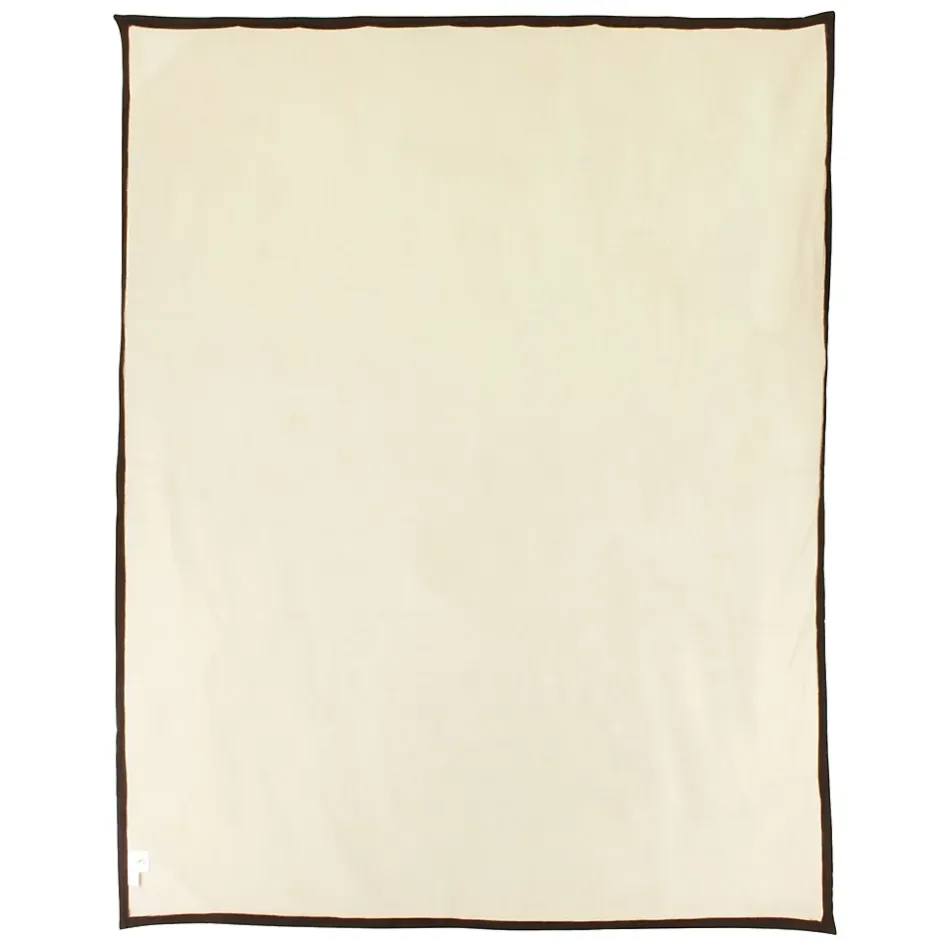 Linnea Couverture polaire luxe 180x220 cm 100% polyester 430g/m2 NARVIK Marron Chocolat Sale