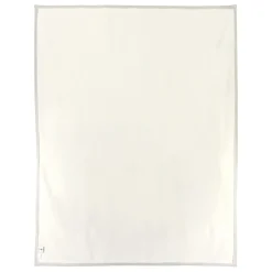 Linnea Couverture polaire luxe 180x220 cm 100% polyester 430g/m2 NARVIK Galet/Naturel