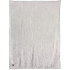 Linnea Couverture polaire microvelours 240x260 cm VELVET Gris Perle
