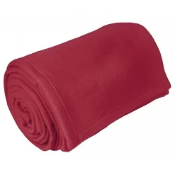 Toison d'Or Couverture polaire "Teddy Non feu - Norme NF EN ISO 12952" toutes dimensions - Teddy Framboise - 240 x 300 cm
