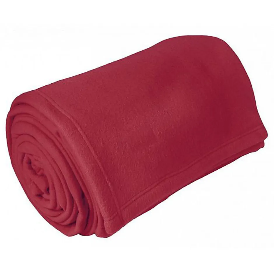 Toison d'Or Couverture polaire "Teddy Non feu - Norme NF EN ISO 12952" toutes dimensions - Teddy Framboise - 240 x 300 cm