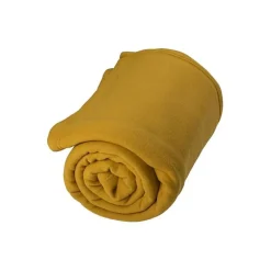 Toison d'Or Couverture polaire "Teddy Non feu - Norme NF EN ISO 12952" toutes dimensions - Teddy Miel - 220 x 240 cm Clearance