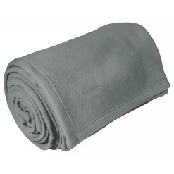 Toison d'Or Couverture polaire "Teddy Non feu - Norme NF EN ISO 12952" toutes dimensions - Teddy Acier - 240 x 300 cm