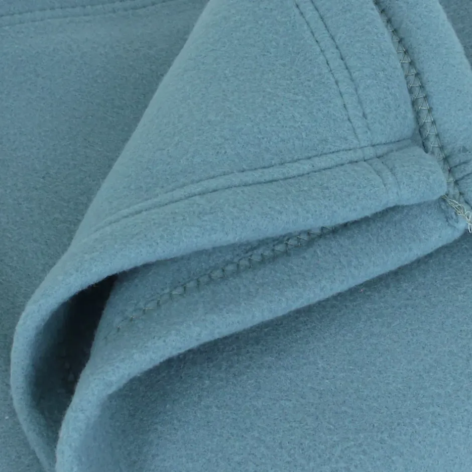 Linnea Couverture polaire 180x220 cm 100% Polyester 350g/m2 TEDDY bleu Lac