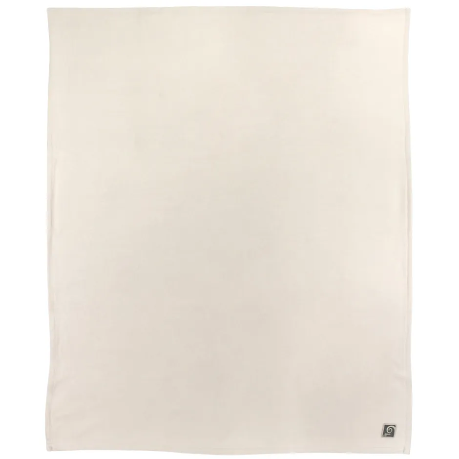 Linnea Couverture polaire 240x260 cm 100% Polyester 350g/m2 TEDDY Blanc Naturel