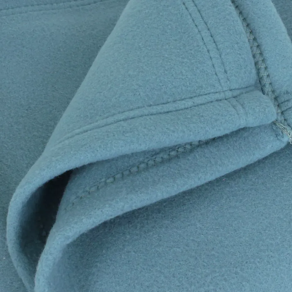 Linnea Couverture polaire 240x300 cm 100% Polyester 350g/m2 TEDDY Bleu Lac New
