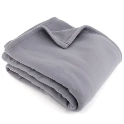 Linnea Couverture polaire 220x240 cm 100% Polyester 350g/m2 TEDDY Gris Acier Sale