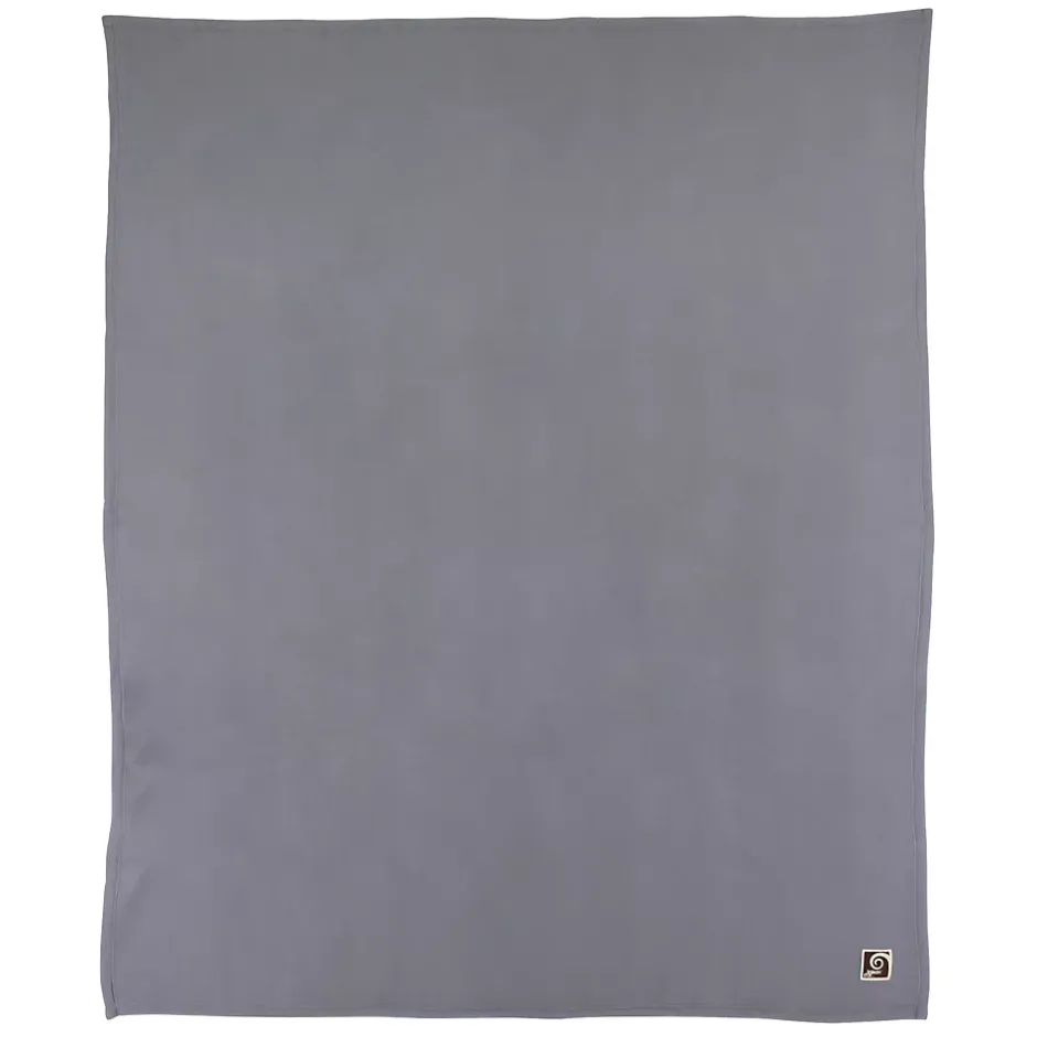 Linnea Couverture polaire 220x240 cm 100% Polyester 350g/m2 TEDDY Gris Acier Sale