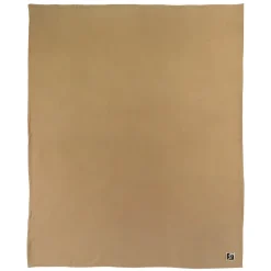 Linnea Couverture polaire 180x220 cm 100% Polyester 350g/m2 TEDDY Marron Sable Clearance