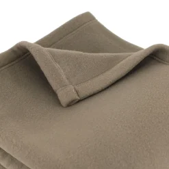 Linnea Couverture polaire 240x260 cm 100% Polyester 350g/m2 TEDDY Marron Taupe Hot