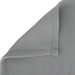 Linnea Couverture polaire 180x220 cm Isba gris Acier 100% Polyester 320g/m2 non-feu