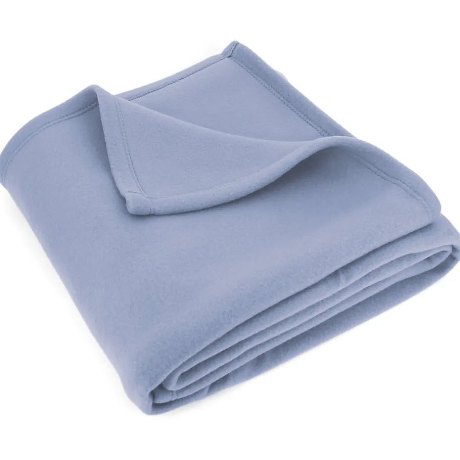 Linnea Couverture polaire 220x240 cm Isba Myosotis 100% Polyester 320g/m2 non-feu