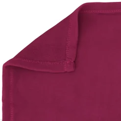 Linnea Couverture polaire 240x260 cm Isba violet Prune 100% Polyester 320g/m2 non-feu Best