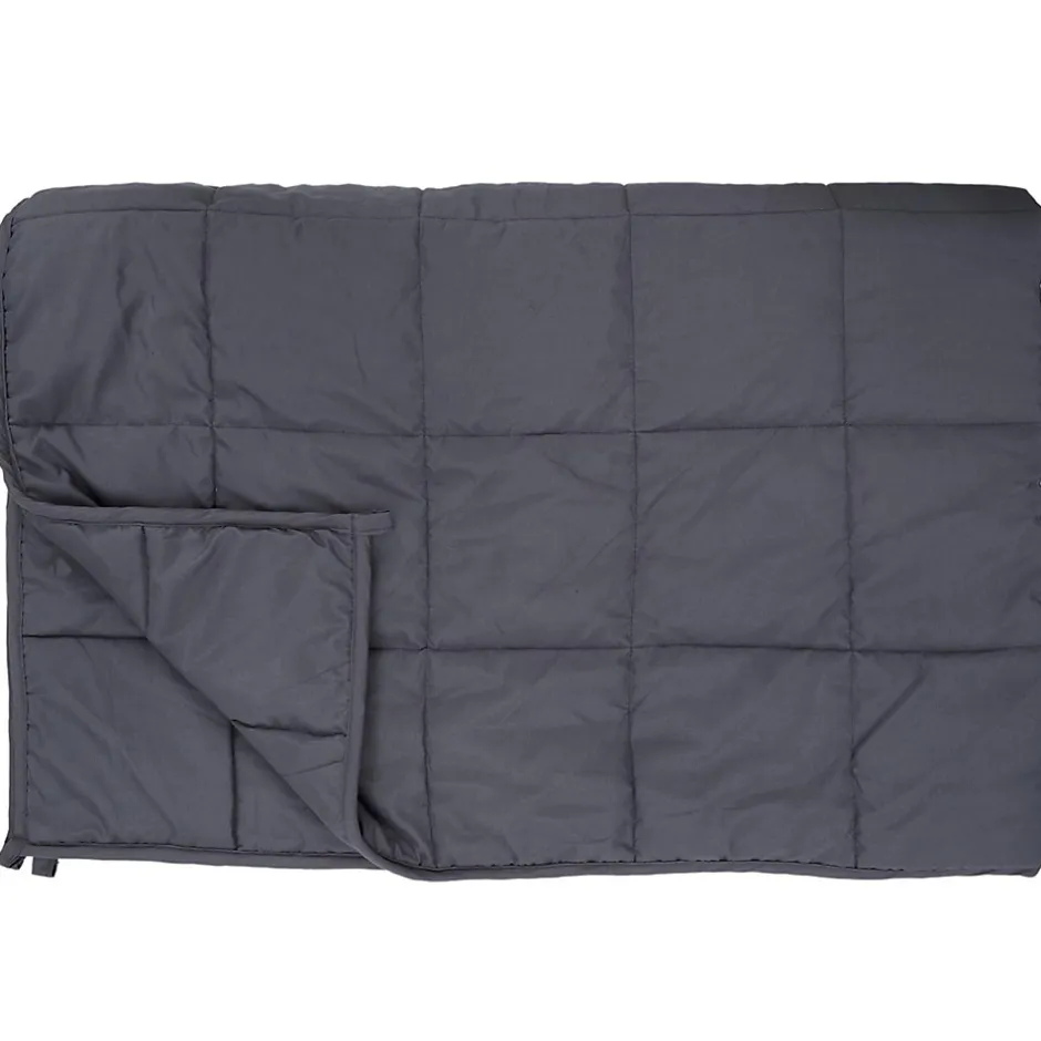 Linnea Couverture pondérée en polyester 7kg 150x200 cm LAVISH grise