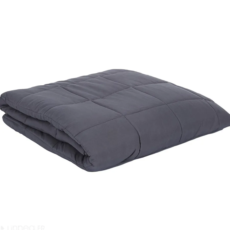 Linnea Couverture pondérée en polyester 7kg 150x200 cm LAVISH grise