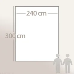 Linnea Couverture pure laine vierge Woolmark 500g/m² VOLTA 240x300 cm Marron Chamois Outlet