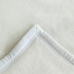 Linnea Couverture pure laine vierge Woolmark 500g/m² VOLTA 180x240 cm Blanc Naturel Discount