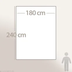 Linnea Couverture été 180x240 cm coton recyclé 365g/m2 RIVIERA gris perle Sale