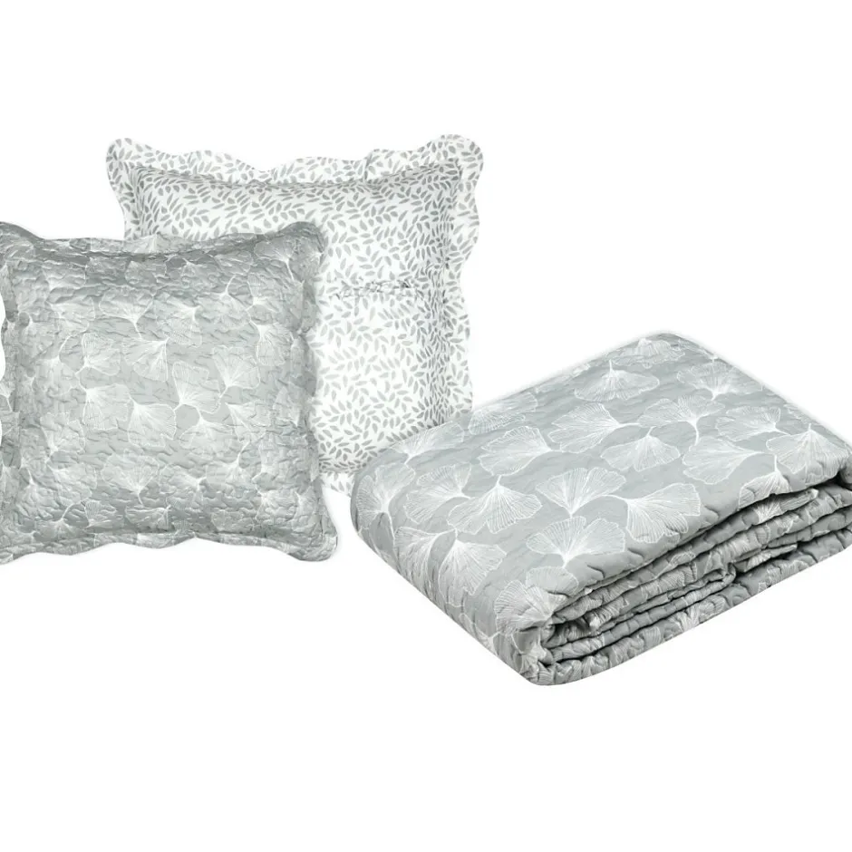 Lovely Casa Couvre lit boutis réversible 260x240 avec 2 taies d'oreiller Clearance