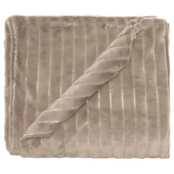 Vent Du Sud Couvre lit "Hermine" toutes dimensions - Naturel - 220 x 230 cm pour lit 2 places