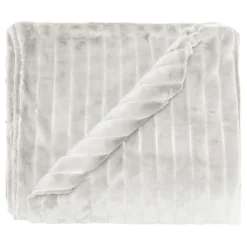 Vent Du Sud Couvre lit "Hermine" toutes dimensions - Neige - 220 x 230 cm pour lit 2 places Hot