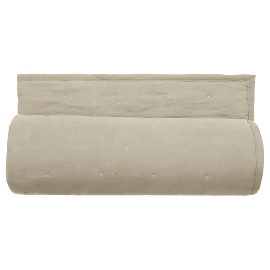 Vent Du Sud Couvre lit matelassé microfibre lavée "Céleste" toutes dimensions - Céleste Naturel - 240 x 260 cm pour lit "King Size Discount
