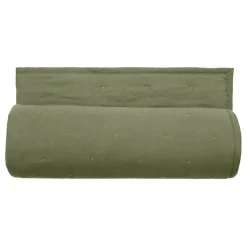 Vent Du Sud Couvre lit matelassé microfibre lavée "Céleste" toutes dimensions - Céleste Sauge - 180 x 240 cm pour lit 1 place Hot