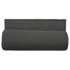 Vent Du Sud Couvre lit matelassé microfibre lavée "Céleste" toutes dimensions - Céleste Anthracite - 220 x 240 cm pour lit 2 place