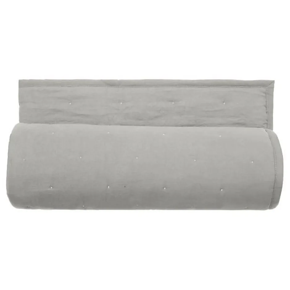 Vent Du Sud Couvre lit matelassé microfibre lavée "Céleste" toutes dimensions - Céleste Nacre - 180 x 240 cm pour lit 1 place Clearance