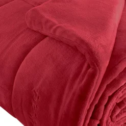 Sensei Maison Couvre lit matelassé "tout doux" épais et chaud Cardinal 260x240 cm NISEKO Best